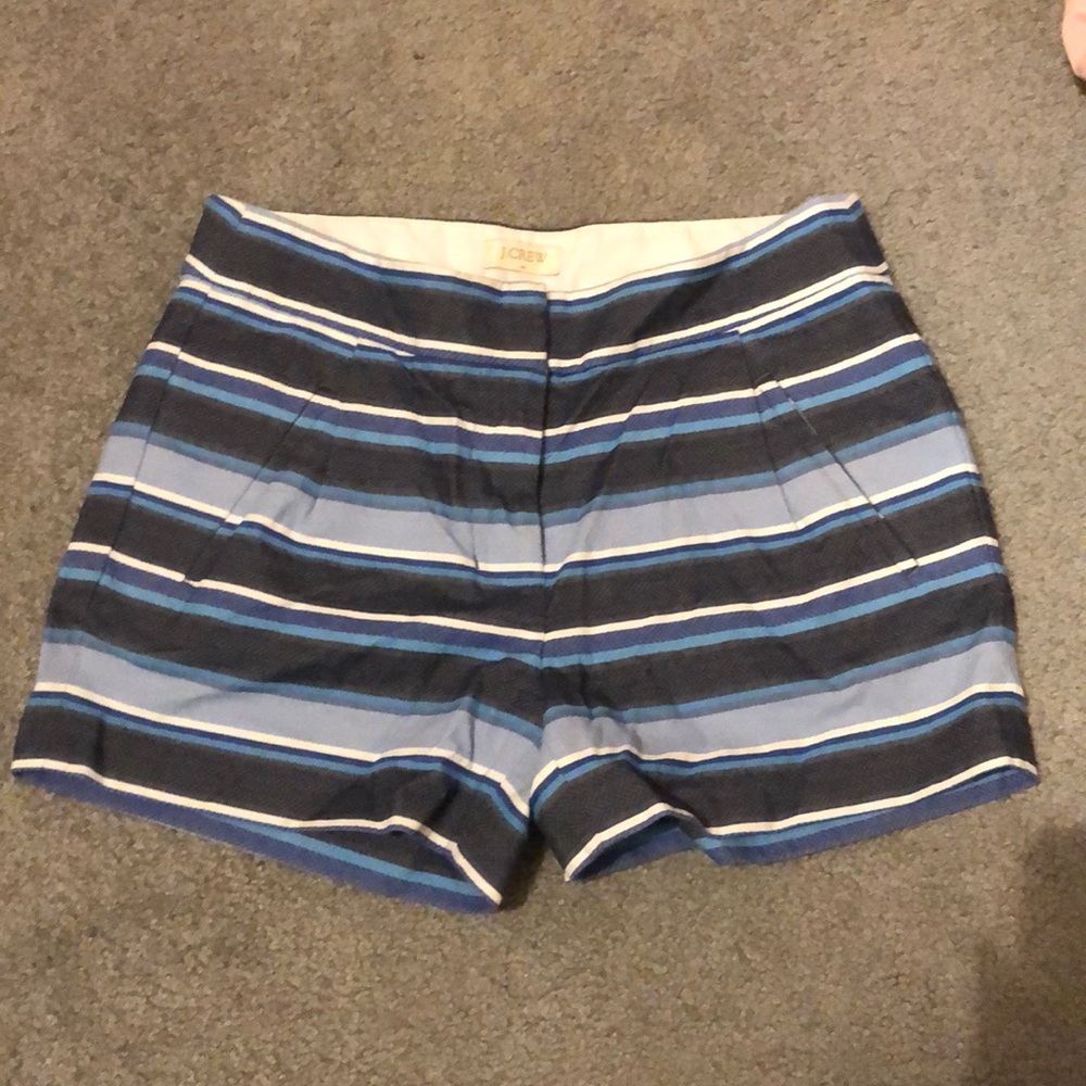 Striped J Crew shorts